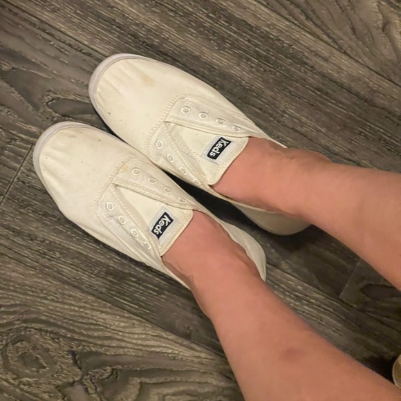 Keds Used & Well Worn Classic Slip-On Sneakers 7.5 Women’s - Picture 1 of 12